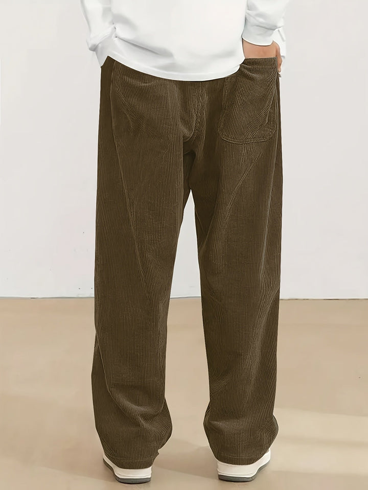 Spencer | Relaxed Straight-Leg Trousers