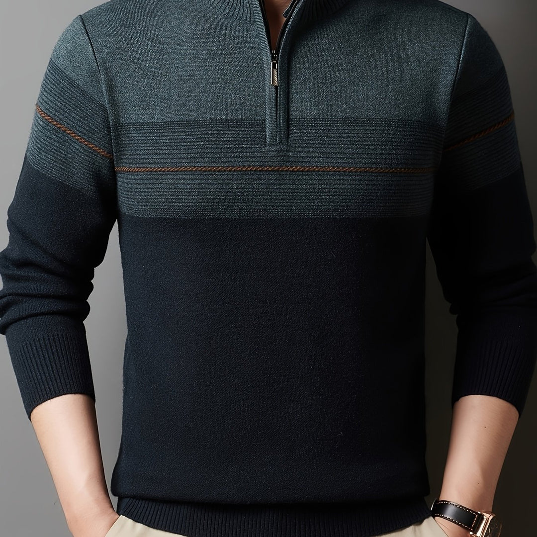 Barrett | Refined Quarter-Zip Sweater