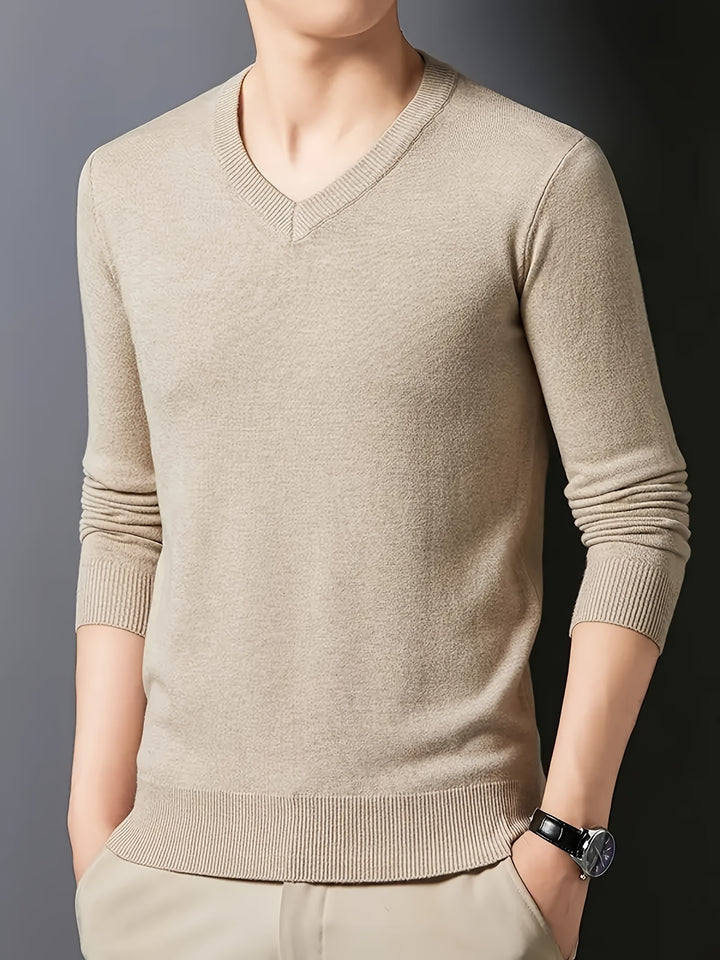 Dorian | Refined V-Neck Pullover