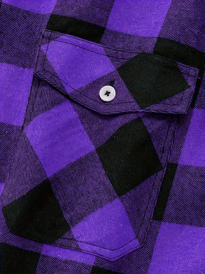 Emory | Rugged Check Button-Up Shirt