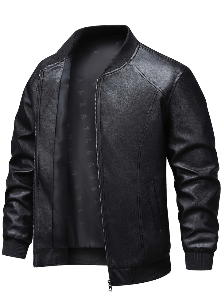 Fletcher | Refined Slim-Fit Bomber Jacket