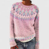Dagny | Nordic-Pattern Knitted Sweater