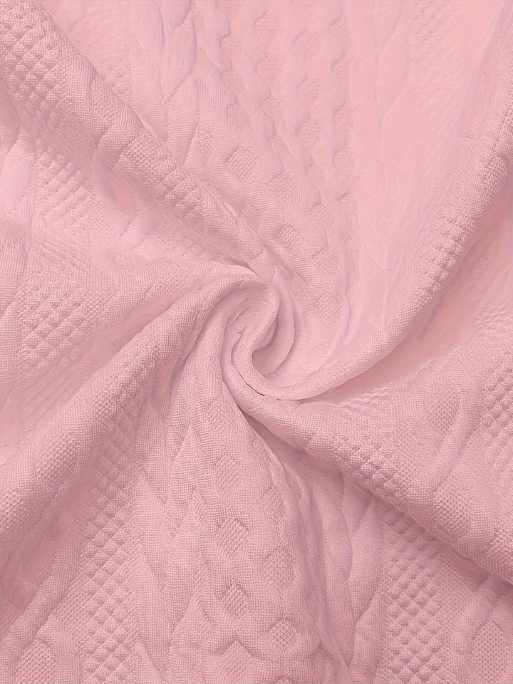 Camille | Cable-Knit Quarter-Zip Sweatshirt