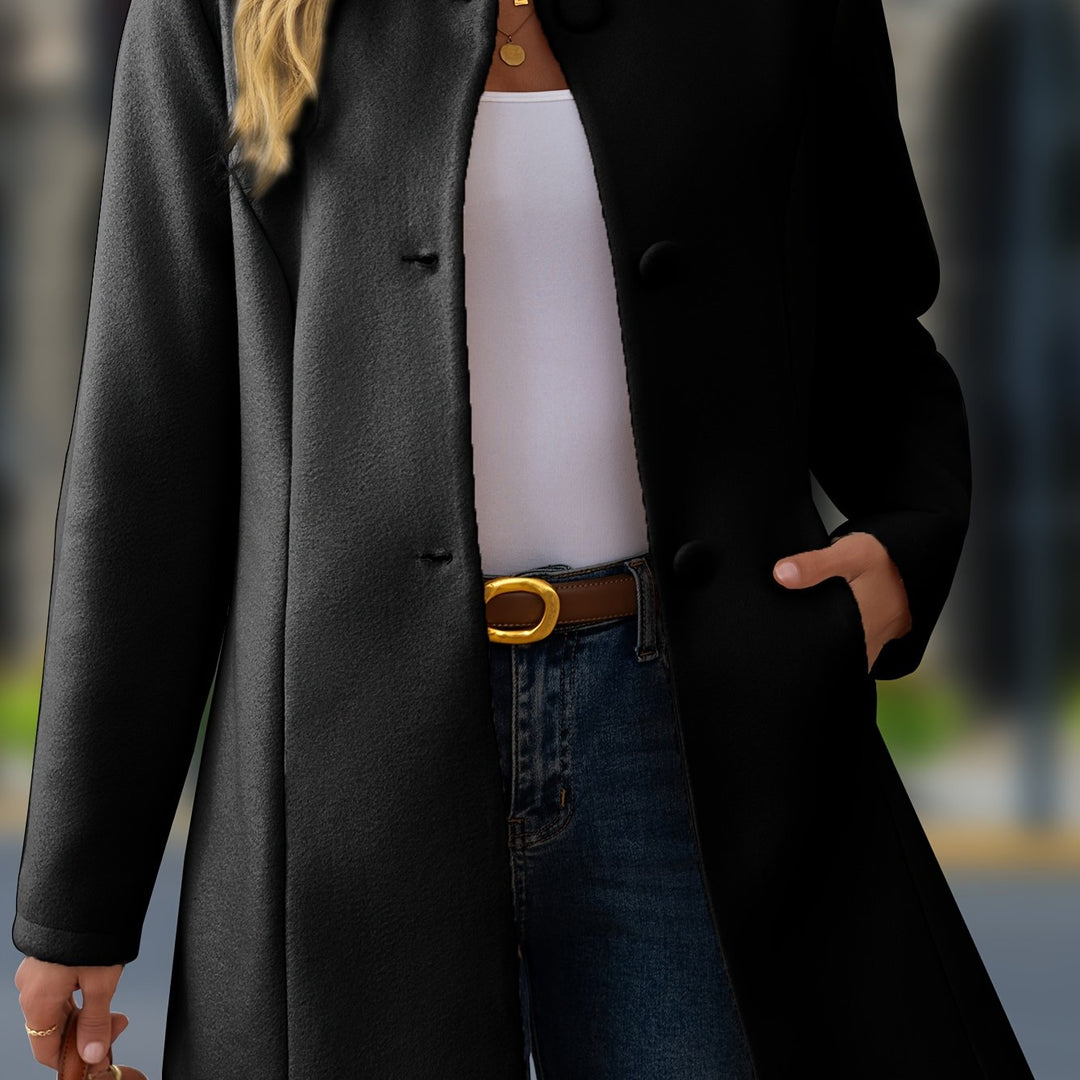 Brooke | Refined Stand-Collar Coat