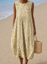 Judith | Breezy Sleeveless Midi Dress