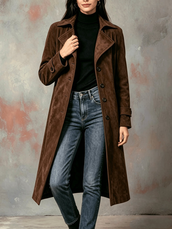 Frances | Timeless Belted Longline Coat