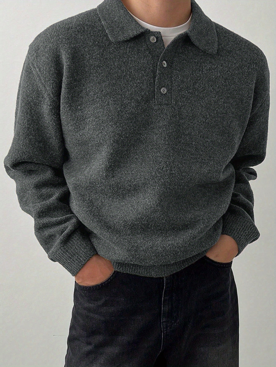 Sullivan | Refined Polo-Collar Sweater