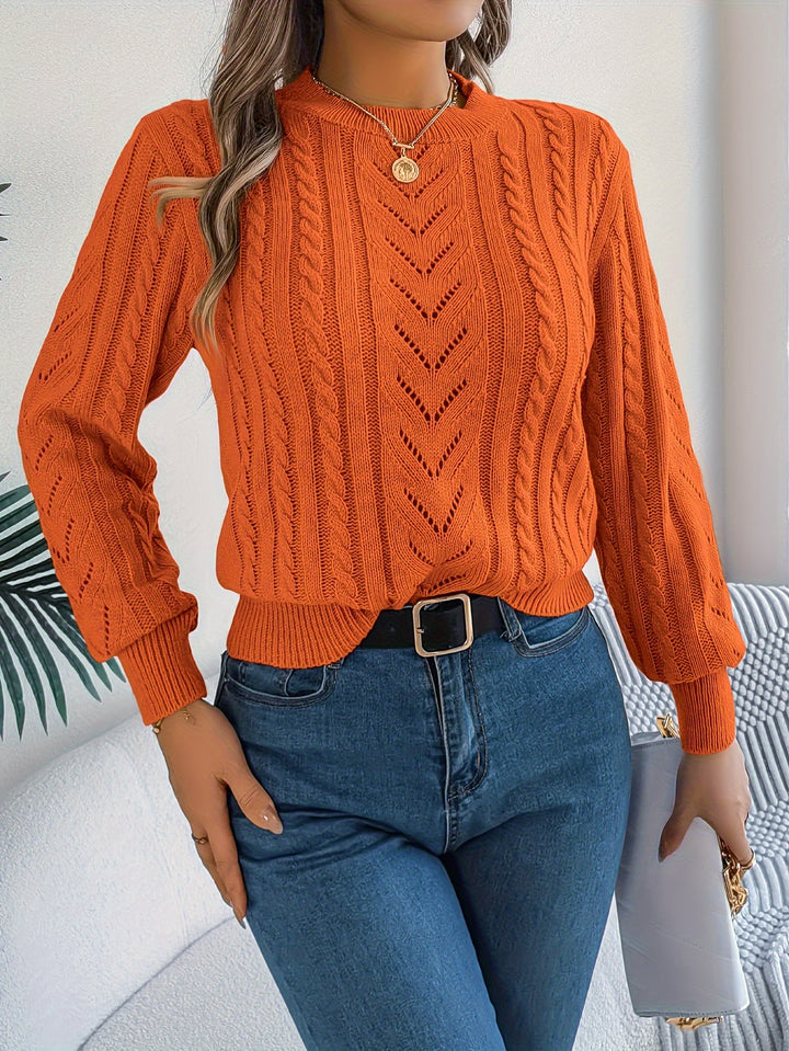 Marjorie | Soft Cable-Knit Sweater