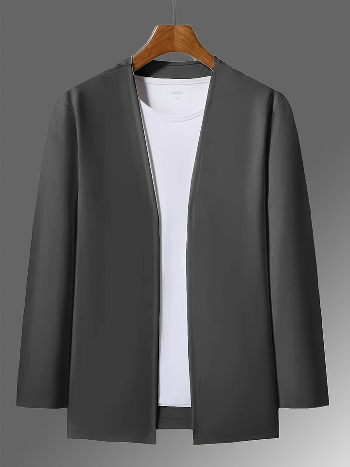 Malcolm | Open-Front Lightweight Cardigan