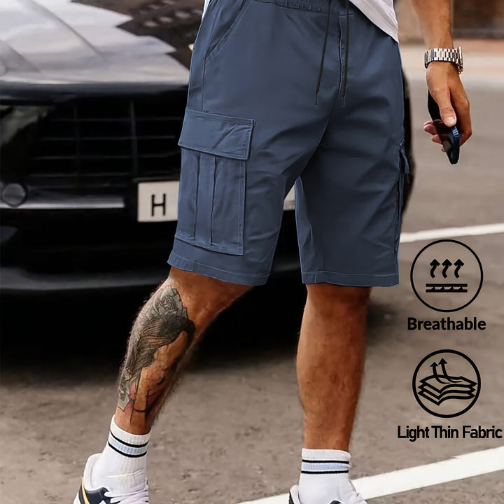 Reid | Men's Casual Multi-Pocket Workwear Shorts