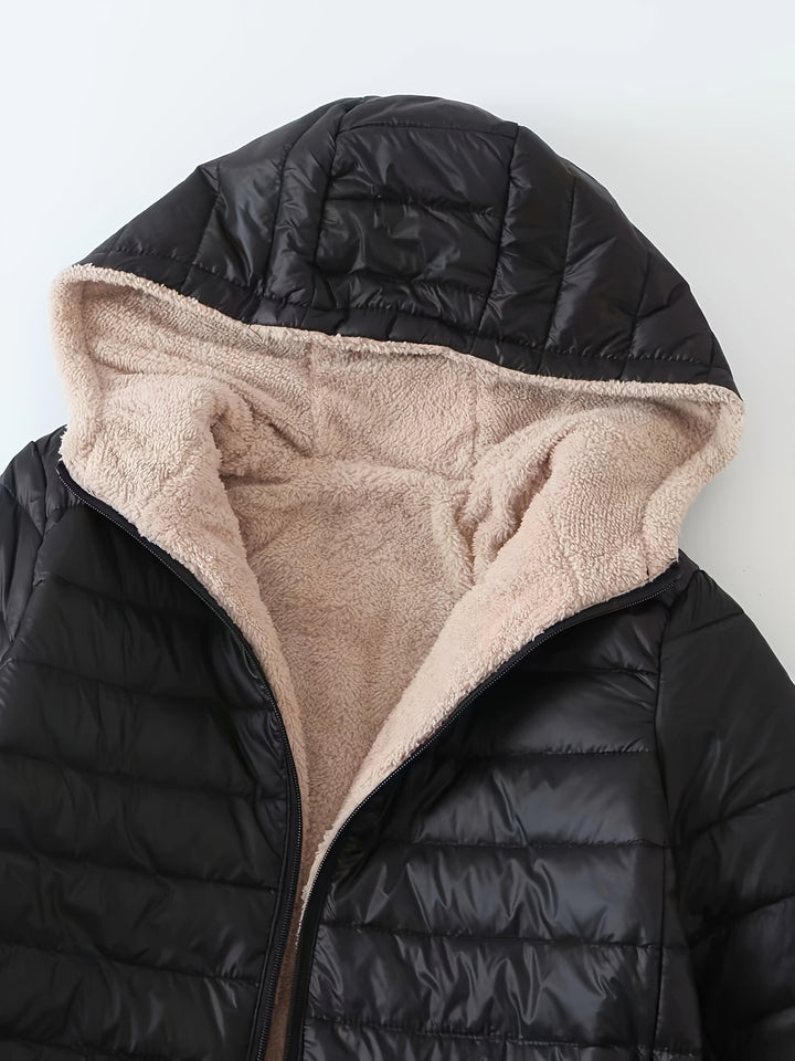 Isadora | Cozy Lined Longline Coat