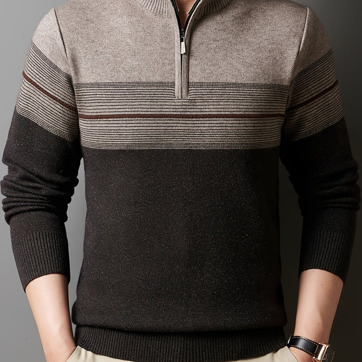 Barrett | Refined Quarter-Zip Sweater