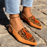 Melanie | Tasseled Slingback Flats