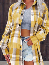 Hannah | Relaxed Long-Sleeve Plaid Shirt