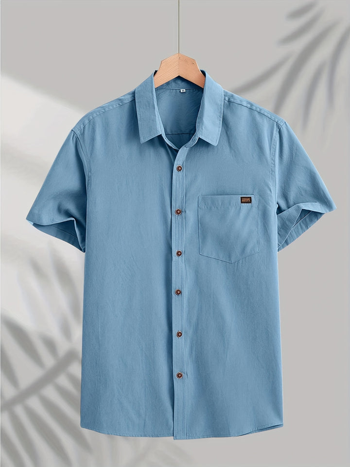 Martin | Men's Casual Short Sleeve Button-Up Shirt