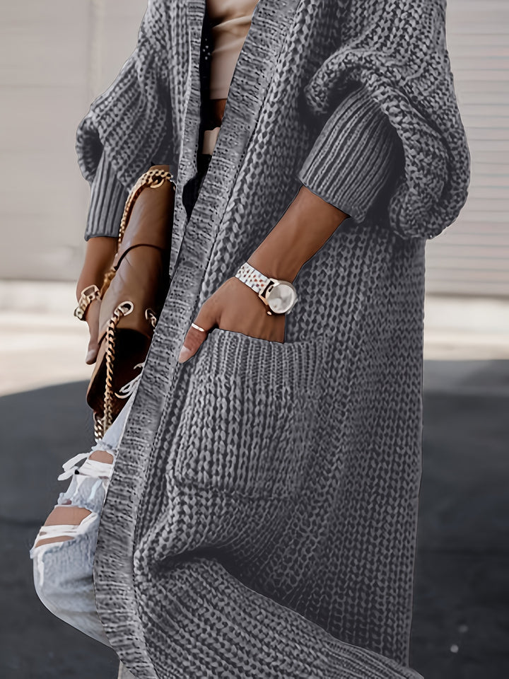 Charmaine | Longline Open-Front Cardigan