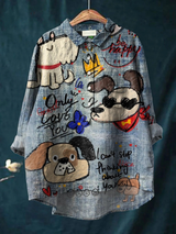 Ramona | Playful Artful Casual Shirt