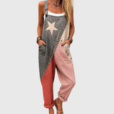 Vintage Patchwork Dungarees Stella