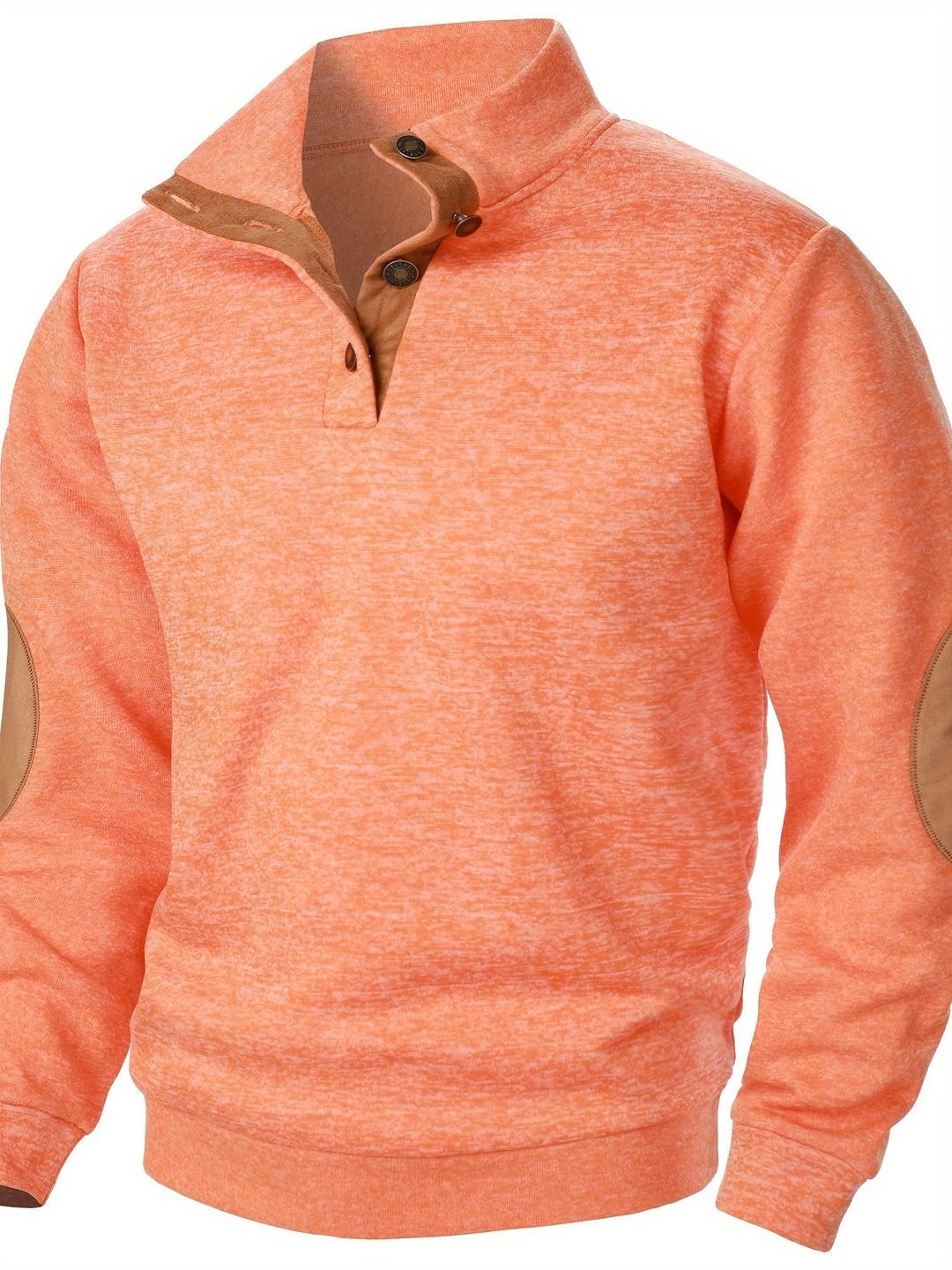 Gideon | Button-Placket Casual Sweatshirt