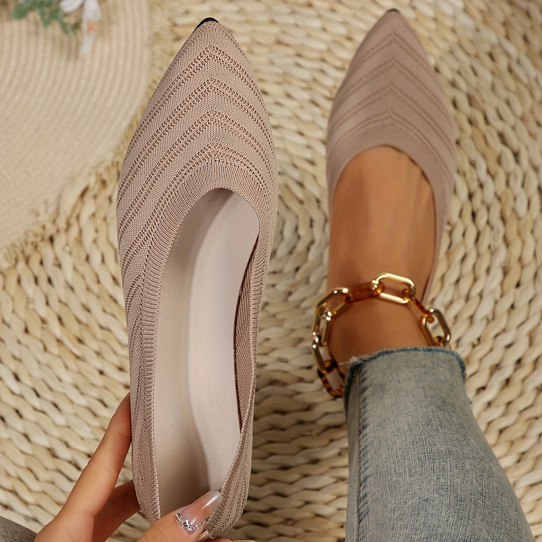 Diane | Pointed-Toe Ballet Flats
