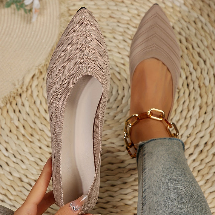 Diane | Pointed-Toe Ballet Flats