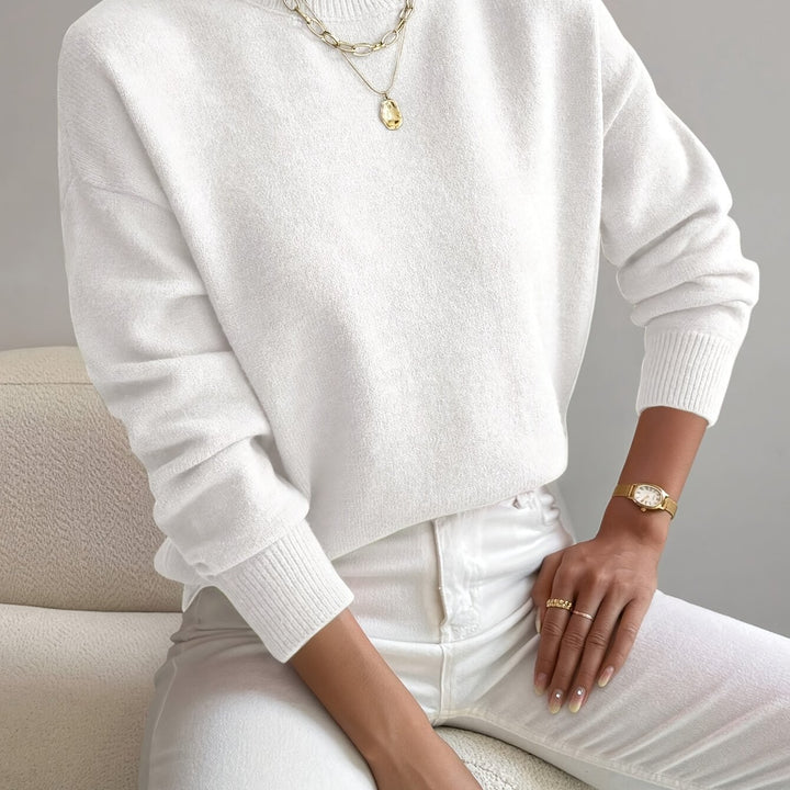 Juniper | Relaxed Mock Neck Sweater