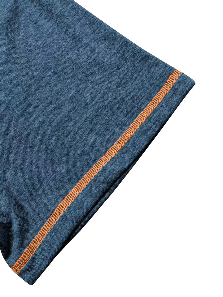Curtis | Contrast-Trim Henley