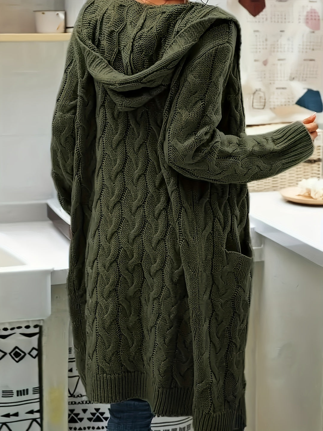 Nadine | Textured Longline Cardigan