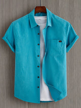 Martin | Men's Casual Short Sleeve Button-Up Shirt