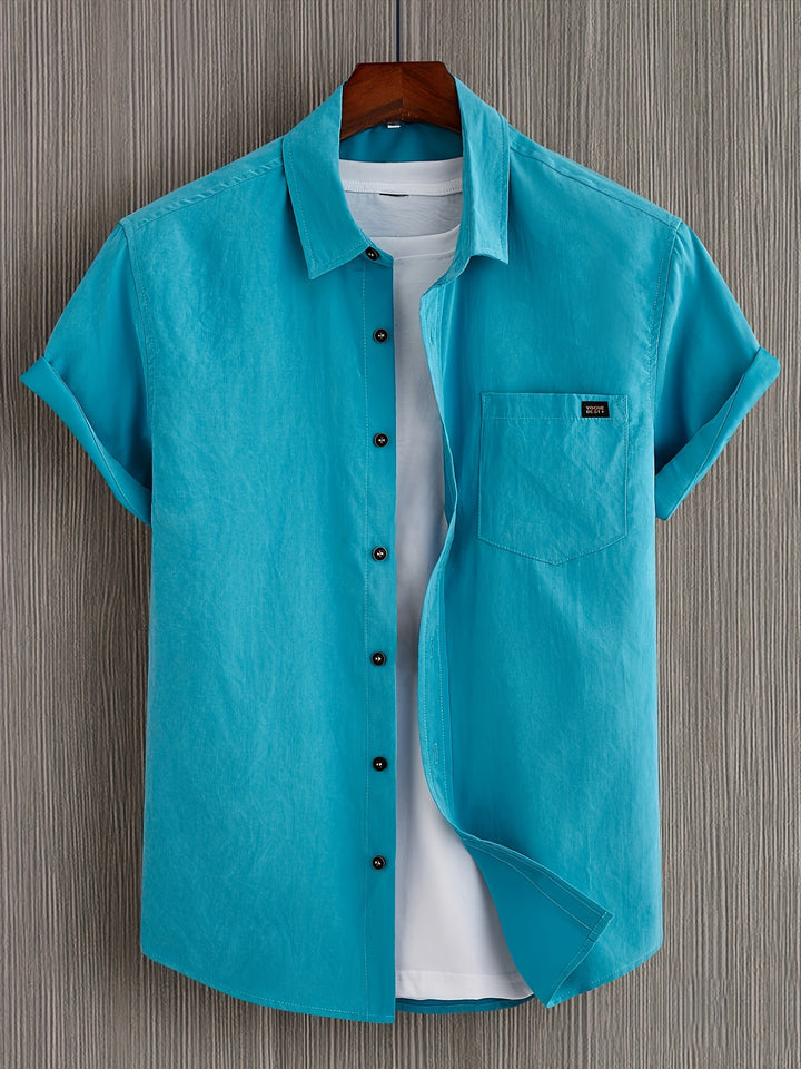 Martin | Men's Casual Short Sleeve Button-Up Shirt