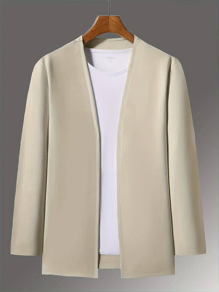 Malcolm | Open-Front Lightweight Cardigan