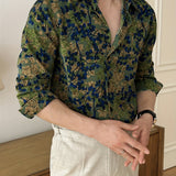 Leland | Vintage Floral Long Sleeve Shirt