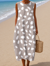 Susannah | Relaxed Sleeveless Summer Dress
