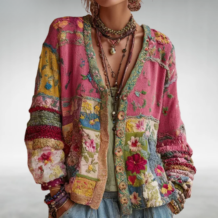 Prudence | Artisan Patchwork Cardigan