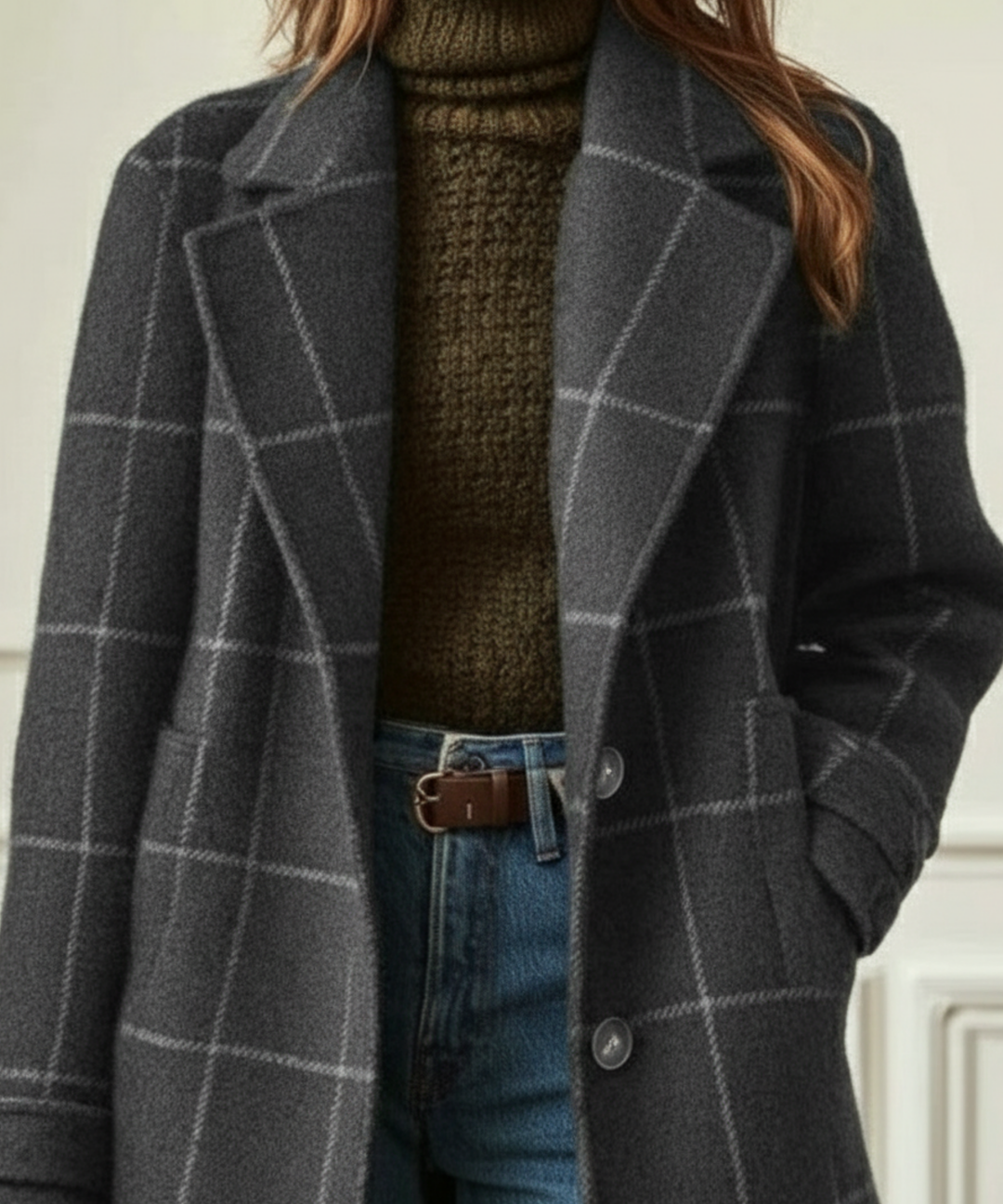 Bridgette | Classic Checked Coat