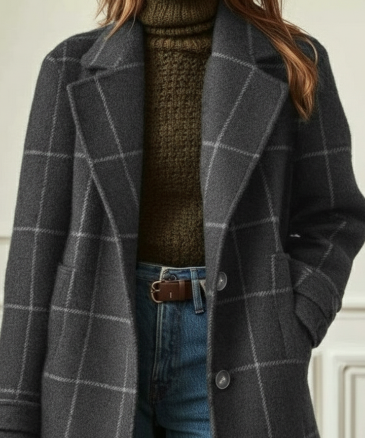 Bridgette | Classic Checked Coat