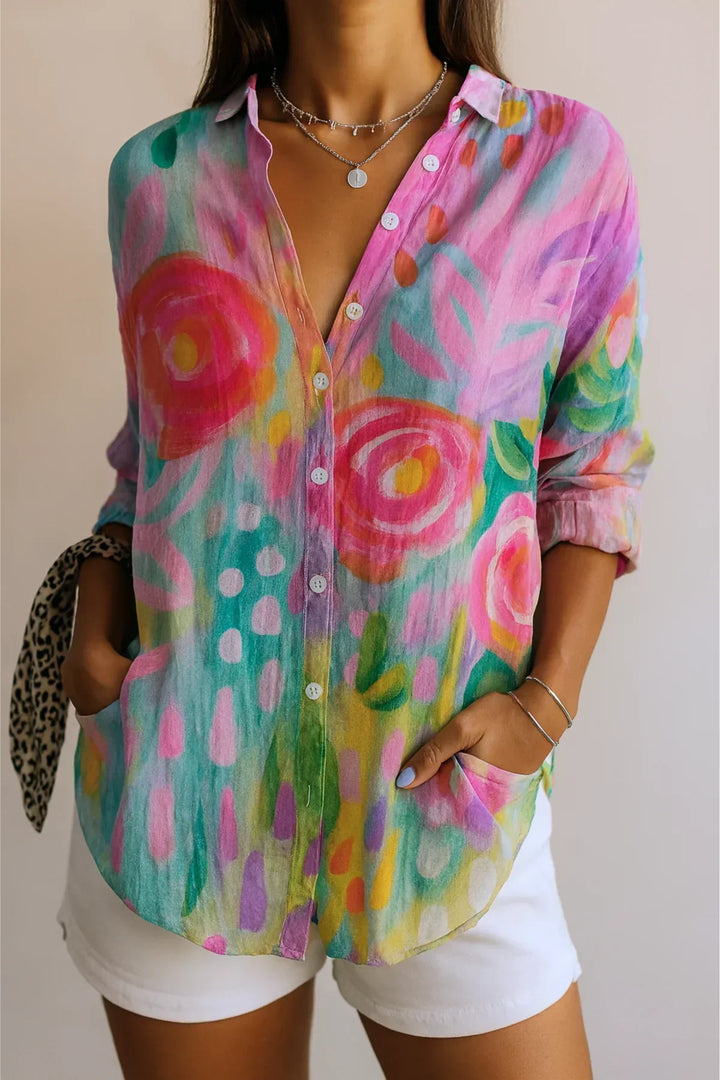 Camilla | Artful Print Blouse