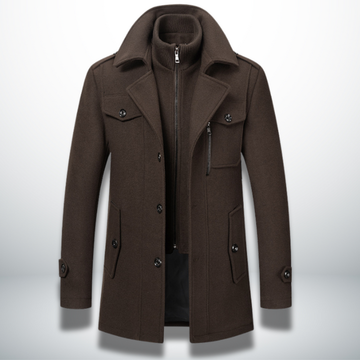 Nathaniel | Refined Layered Winter Coat