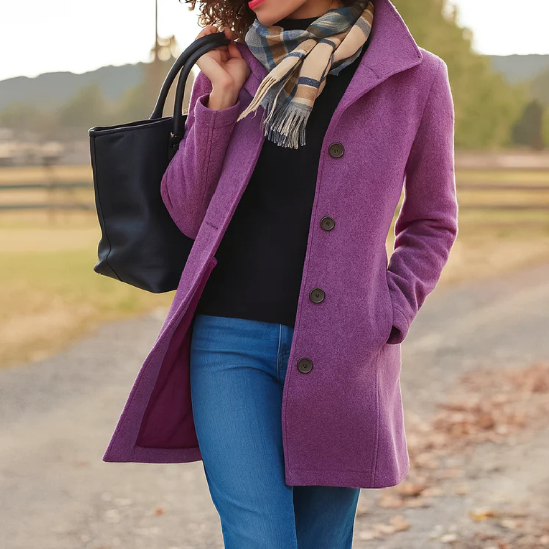 Maribel | Tailored Single-Breasted Coat