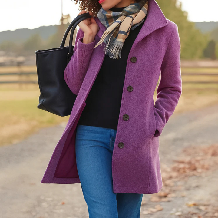 Maribel | Tailored Single-Breasted Coat