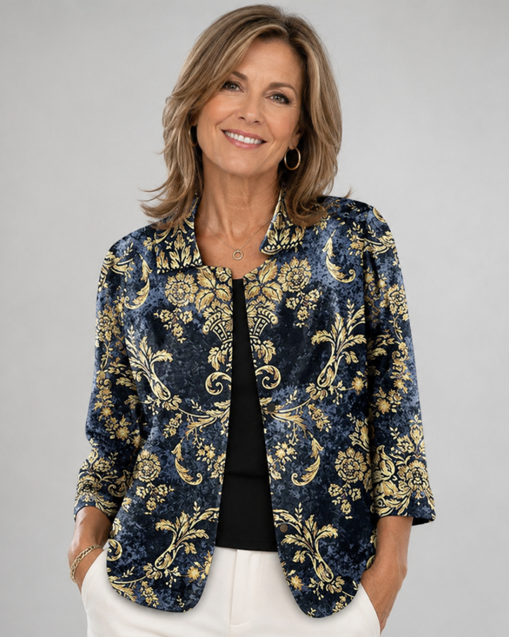Josie | Ornate Open-Front Jacket