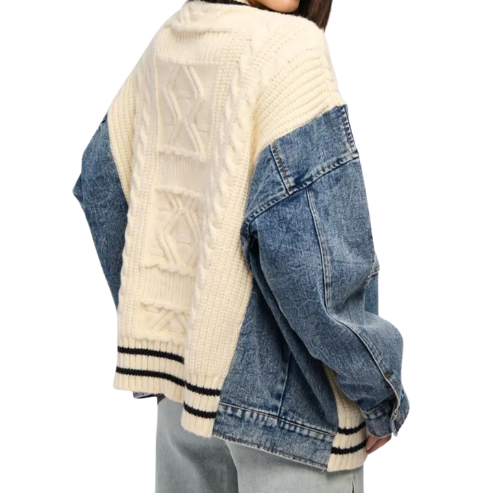 Francesca | Relaxed Patchwork Cardigan