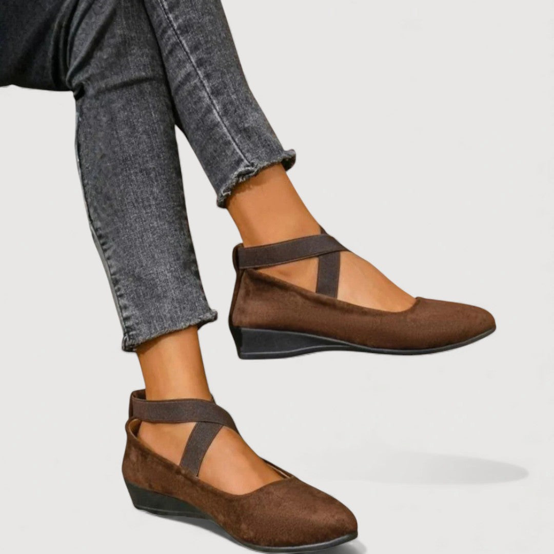 Paloma | Crossover-Strap Ballet Flats