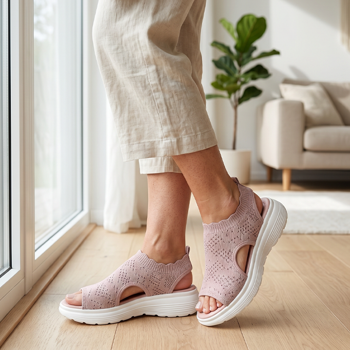 Maisie | Cushioned Slip-On Sandals