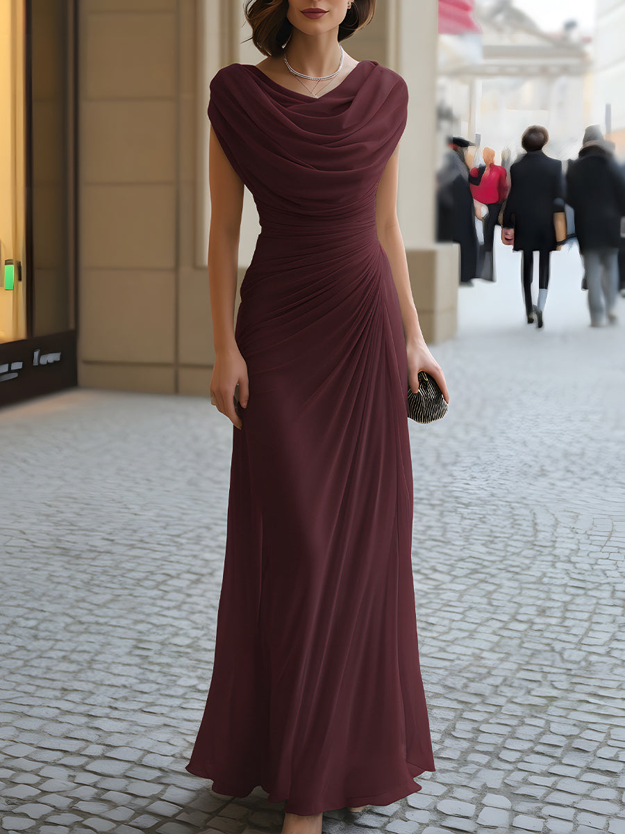 Delphi | Draped Elegant Maxi Dress
