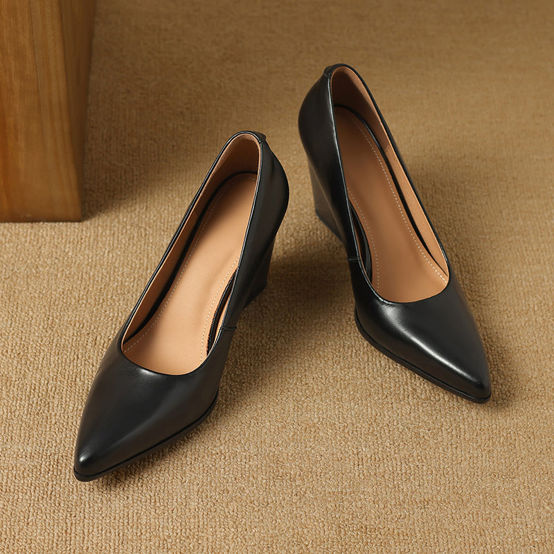Annora | Pointed Block Heels