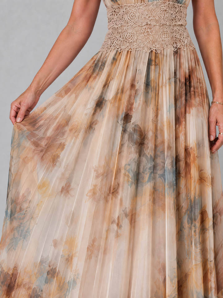 Evangeline | Halter Neck Maxi Dress