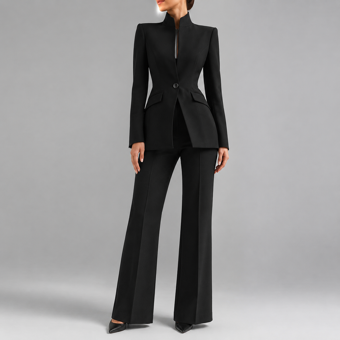 Clarice | Sculpted Two-Piece Suit