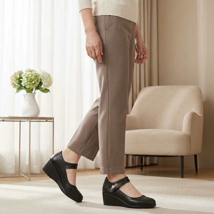Eloise | Comfort Mid-Wedge Shoes