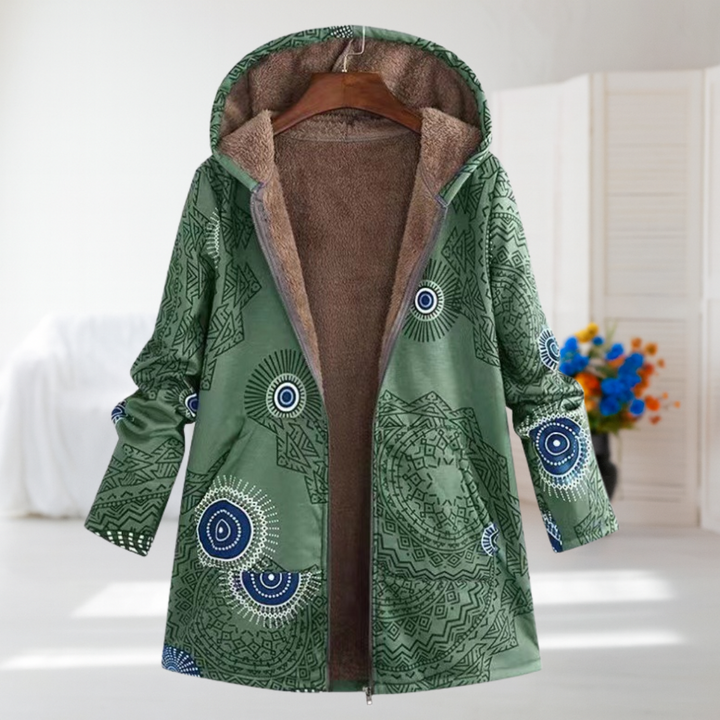 Eileen | Cozy Hooded Mid-Season Coat